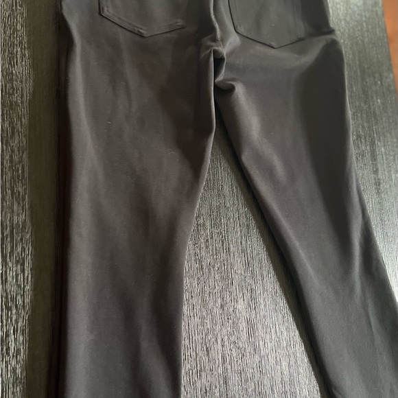Spanx Women Small Black Crop Jean-ish Leggings Skinny Stretch Pull On High Rise - Picture 9 of 9